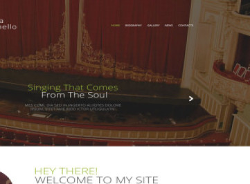 Шаблон  Opera Singer  