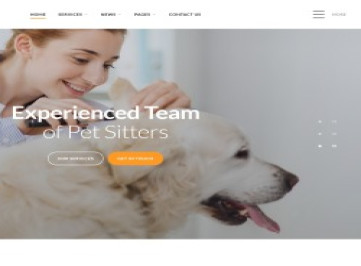 HTML-шаблон сайта Vet Care Clean - Уход за домашними животными  