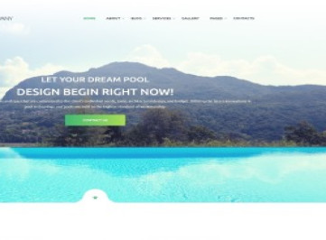 Шаблон   для компании Pool  
