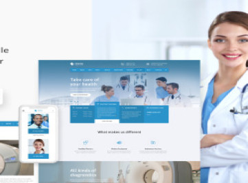 Медина - Многостраничный HTML-шаблон  диагностического центра  