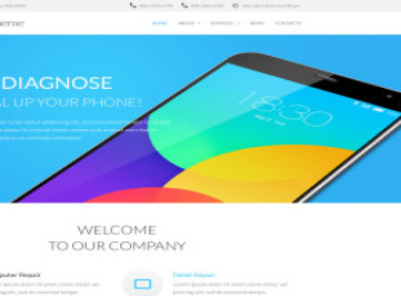 Шаблон сайта RepairTheme  