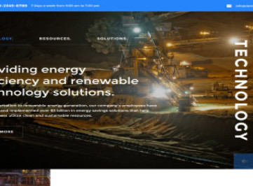  шаблон сайта горнодобывающей компании  