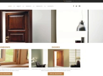 Шаблон адаптивного  Window  