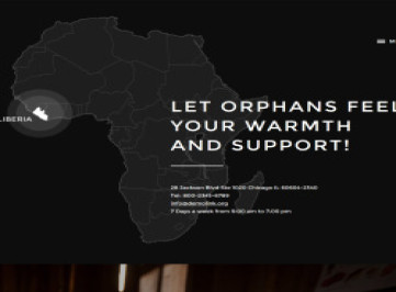  шаблон сайта детской благотворительности  