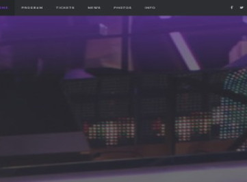  шаблон сайта ночного клуба  