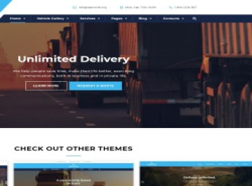  шаблон сайта компании Moving Company  