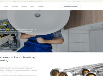 Шаблон сайта PlumberPro  