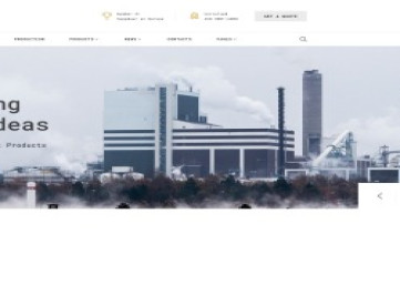 Alfa Industries - Многостраничный шаблон  Heavy Industries  