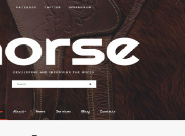 Лошадь - шаблон  лошадиных сельскохозяйственных животных  