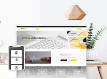 Median - HTML-шаблон рекламного агентства  