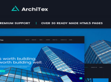 HTML-шаблон адаптивного  строительной компании  
