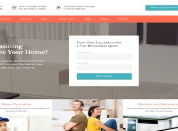 ReHome - Многостраничный HTML-шаблон  для ремонта и моделирования дома  