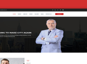 The-Politicn - шаблон политического  