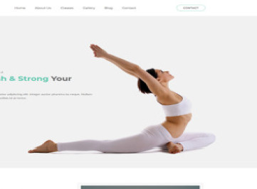 Стойка на руках - шаблон  спортзала и фитнеса  