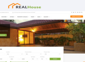 RealHouse - Многостраничный  шаблон сайта о недвижимости  