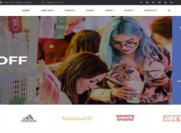 Fashion Day - Многостраничный HTML-шаблон сайта магазина модной одежды  