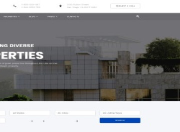 inHouse - Многостраничный HTML-шаблон сайта о недвижимости  