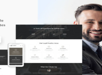 Legalor - Шаблон сайта юридической фирмы для юристов и адвокатов  