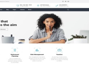 FinPRO - Готовый финансовый шаблон веб-  