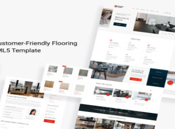 Pelicor Floor - Многостраничный  шаблон  напольной компании  