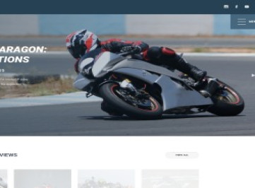 MOTO - Шаблон сайта о мотоспорте  