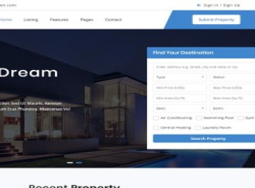 Maaxen - шаблон сайта недвижимости