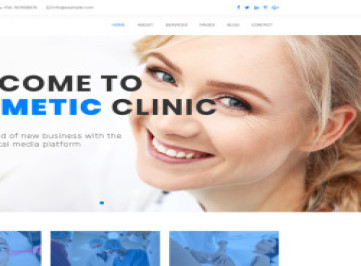 Medicule - Шаблон сайта адаптивной пластической хирургии и косметической хирургии  html те