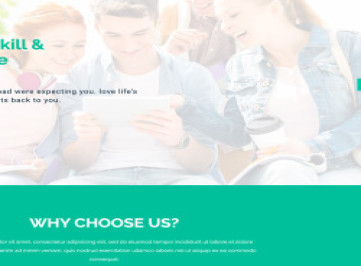 LMS Education - шаблон  Html5  