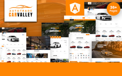 Шаблон Карвалле | Угловой шаблон  Auto Trade & Listing Directory  