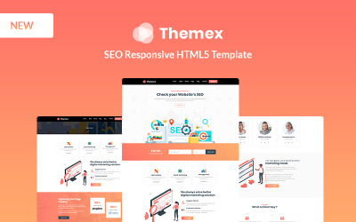 Шаблон Themexp - SEO адаптивный шаблон веб-  