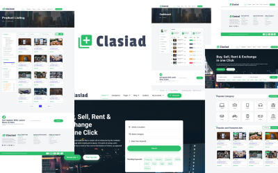 Шаблон Clasiad - Шаблон для объявлений и листинга веб-  