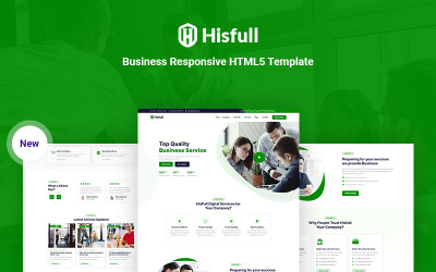 Шаблон Hisfull -  HTML-шаблон для бизнеса  