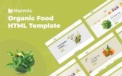 Шаблон Вред - HTML-шаблон сайта "Органические продукты питания"