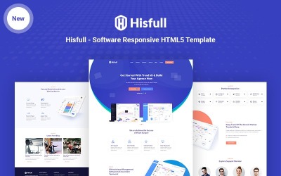 Шаблон Hisfull - Программный адаптивный HTML-шаблон веб-