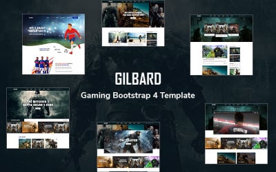 Шаблон Gilbard - Шаблон  Gaming  5