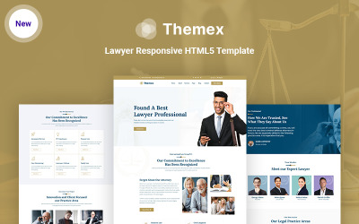 Шаблон Themex -   шаблон  для юристов