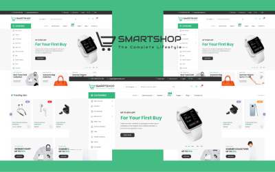 Шаблон Smartshop - шаблон   5 для электронной коммерции
