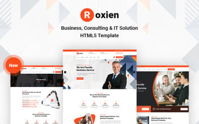 Шаблон Roxien - Шаблон  для бизнеса и консалтинга