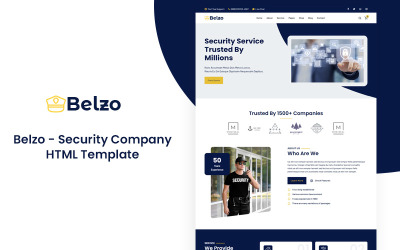 Шаблон Belzo -   шаблон для охранной компании