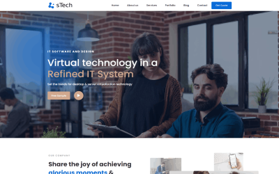 Шаблон sTech - Шаблон  для технологических ИТ-решений