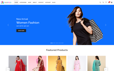 Шаблон Shopied - Шаблон  электронной коммерции 