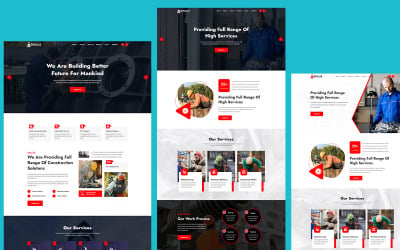 Шаблон Drilux - Строительный HTML-