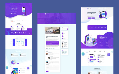 Шаблон Softler - HTML-шаблон лендинга программного обеспечения