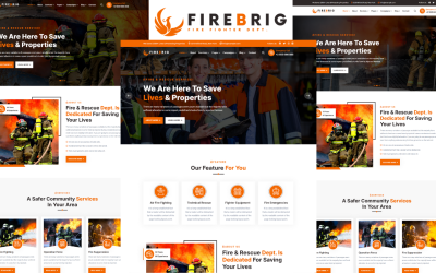 Шаблон Firebrig — -шаблон пожарной команды и пожарной охраны