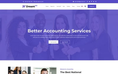 Шаблон -шаблон бухгалтерского учета и управления DreamHub