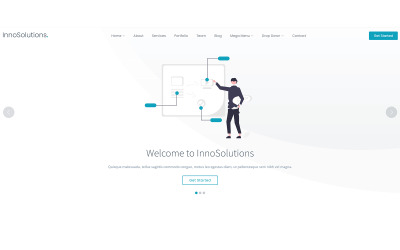 Шаблон InnoSolutions - Инновации. Поднять. Эксель.