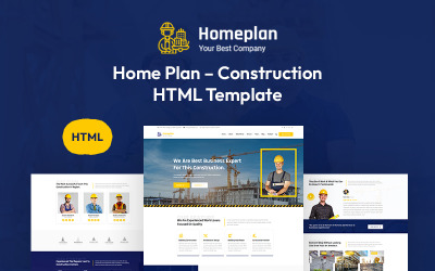 Шаблон HomePlan – Шаблон строительного