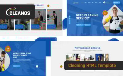 Шаблон Cleanos — очистка HTML-шаблона