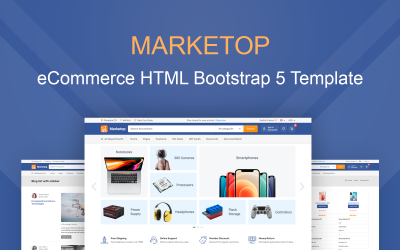 Шаблон Marketop — HTML-шаблон сайта электронной коммерции на  5