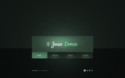 Шаблон Шаблон сайта юриста 